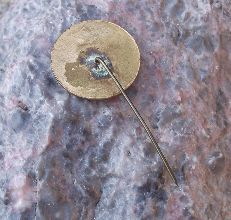 Vintage Georgi Dimitrov Bulgaria Communist Political Leader Pin Badge - Badgecrazy