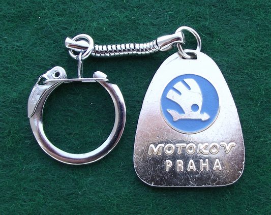 Vintage Skoda Medium Sized Trucks Lorries Motokov Export Keychain Keyring - Badgecrazy