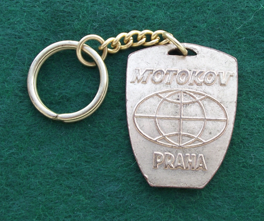 Vintage Favorit Velamos Eska Czech Bicycle Export Motokov Keychain Keyring - Badgecrazy