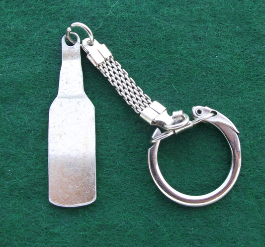Vintage Pilsner Urquell 12 degree Czech Pilsen Beer Brewery Keychain Keyring