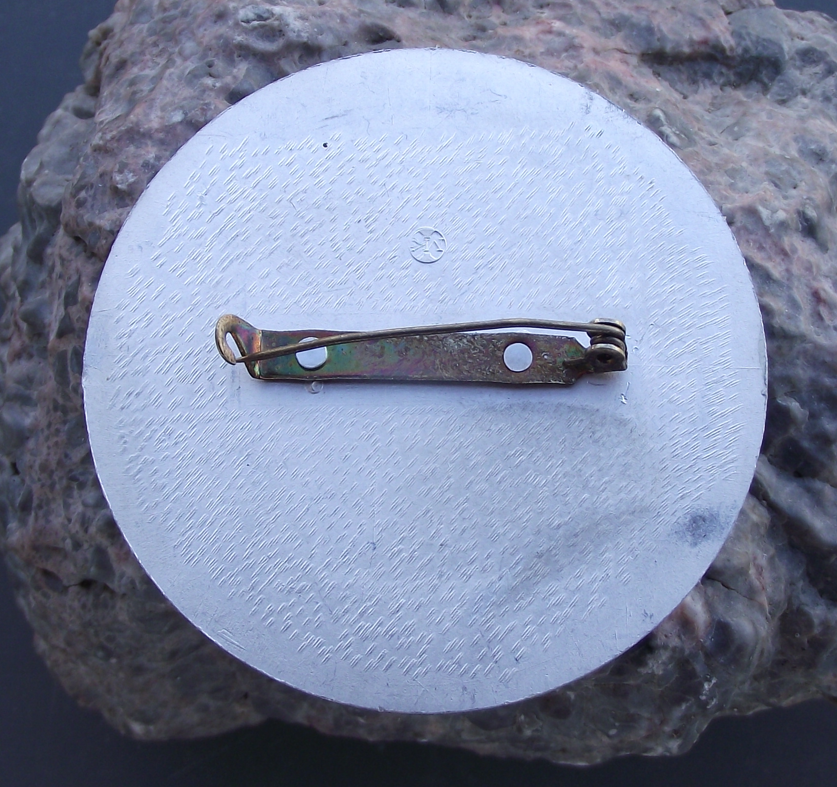 1976 Large IUS International Students Union 30th Anniversary Pin Badge - Badgecrazy