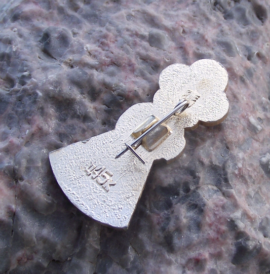 1985 WFDY World Youth Festival Moscow Traditional Dress Girl Pin Badge - Badgecrazy