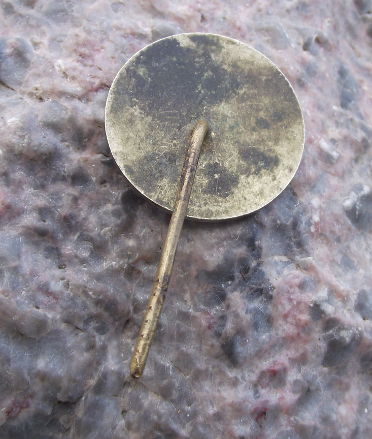 1937 Thomas Masaryk First President of Czechoslovakia Military Meeting Pin Badge - Badgecrazy