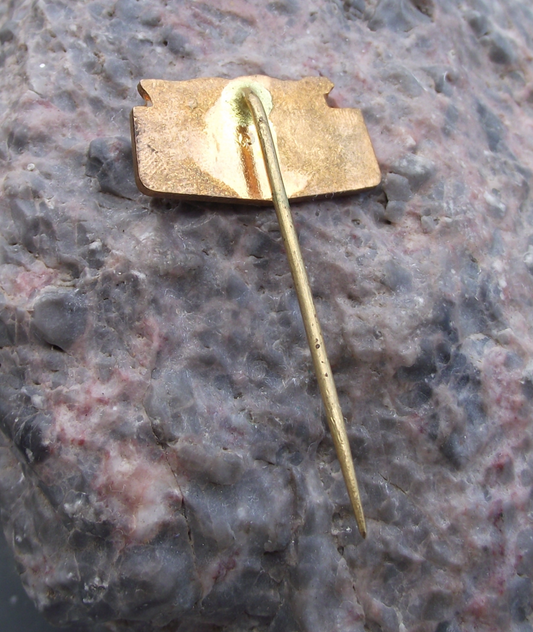 1981 United Nations World Womens Conference Prague Dove Pin Badge - Badgecrazy