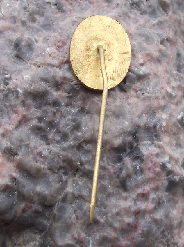 Vintage CMMJ Czech Hunting Association CMS Deer TALLY HO ! Pin Badge