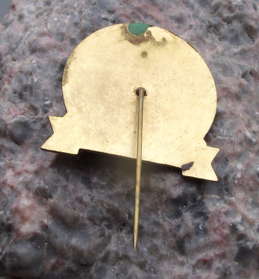 Vintage Sumava Hunting Reserve Red Deer Stag Czechoslovakia Pin Badge - Badgecrazy