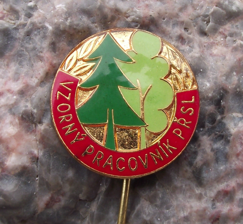 Vintage PRSL Pin Badge - Badgecrazy