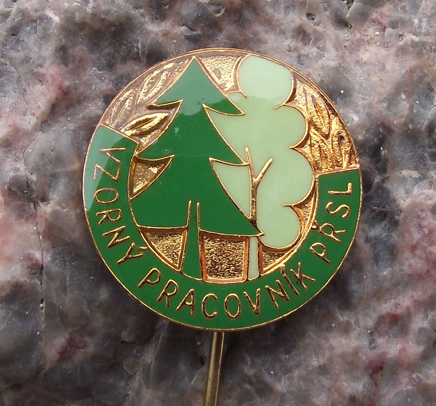 Vintage PRSL Pin Badge - Badgecrazy