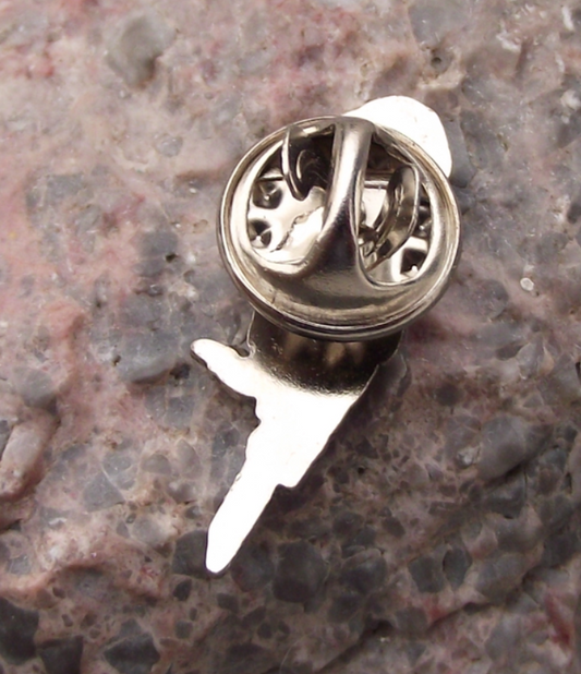 Goshawk Hawk Europe Bird of Prey Brooch Raptor Pin Badge