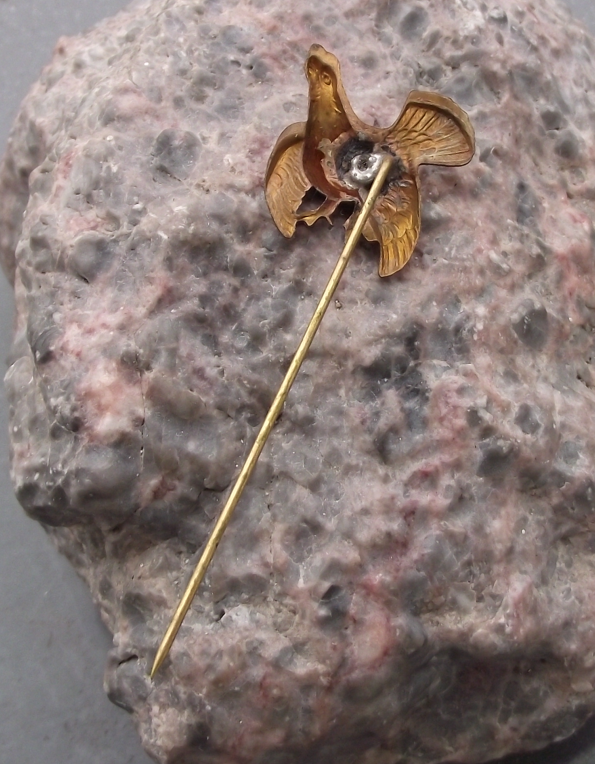 Vintage Capercaillie Giant Hunting Grouse Hunters Pin Badge