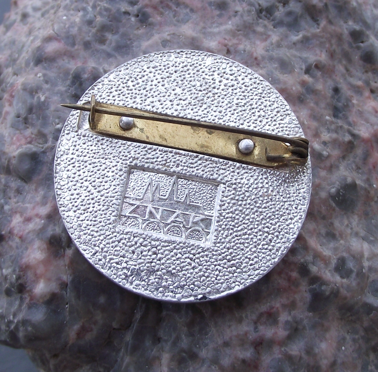 Vintage Capercaillie Male Giant Hunting Grouse Hunters Pin Badge