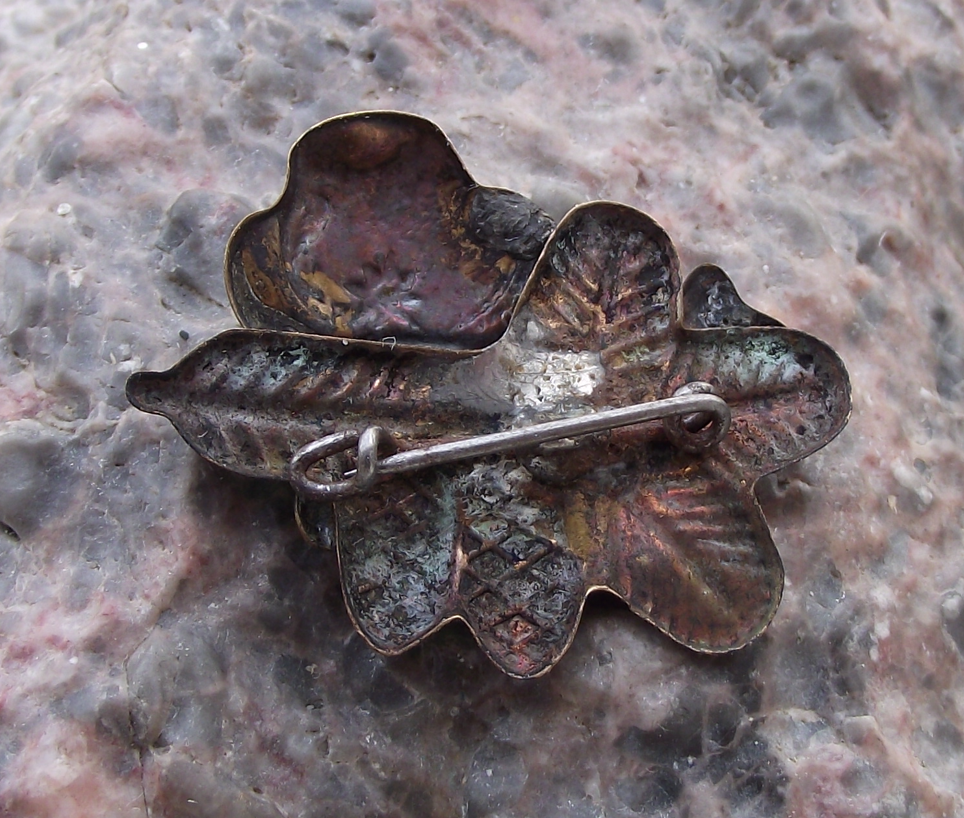 Vintage Borovets Bulgarian Hunting Hat and Pine Cones Bulgaria Pin Badge