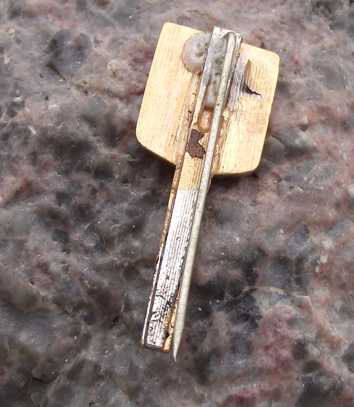 Vintage President Alexander Dubcek Czech Communist Leader Voting Pin Badge - Badgecrazy