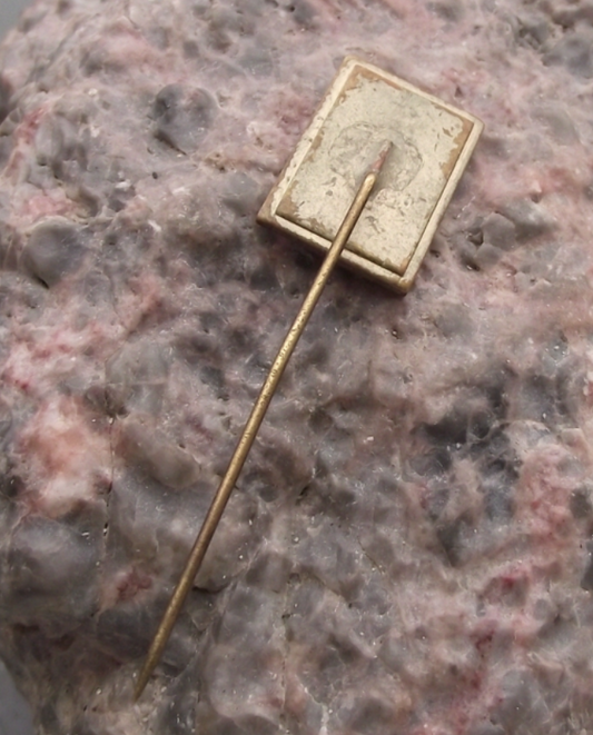 Vintage President Alexander Dubcek Czech Communist Leader Portrait Pin Badge - Badgecrazy