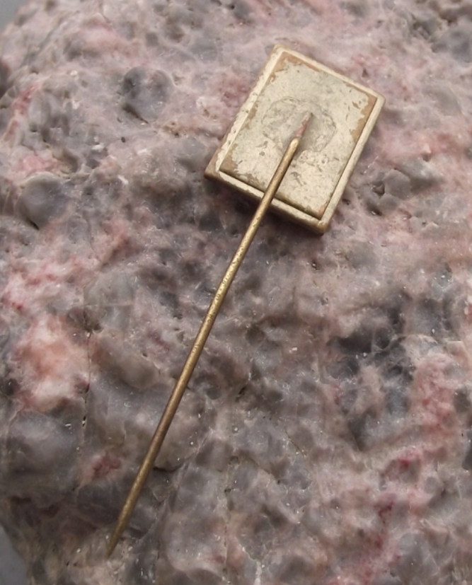 Vintage President Alexander Dubcek Czech Communist Leader Portrait Pin Badge - Badgecrazy