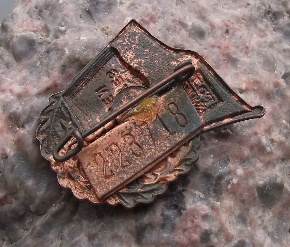 Vintage Big FDJ Freie Deutsche Jugend East German Good Student Pin Badge - Badgecrazy