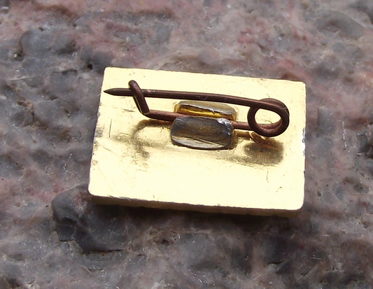 Vintage Moscow Piano Keyboard Soviet Union Music Pin Badge