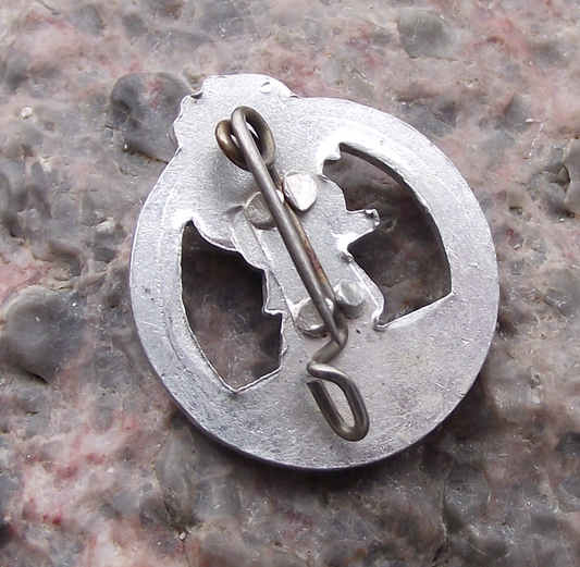 1958 Thalmann Pioneer East Germany Youth Athletics Runner Award Pin Badge