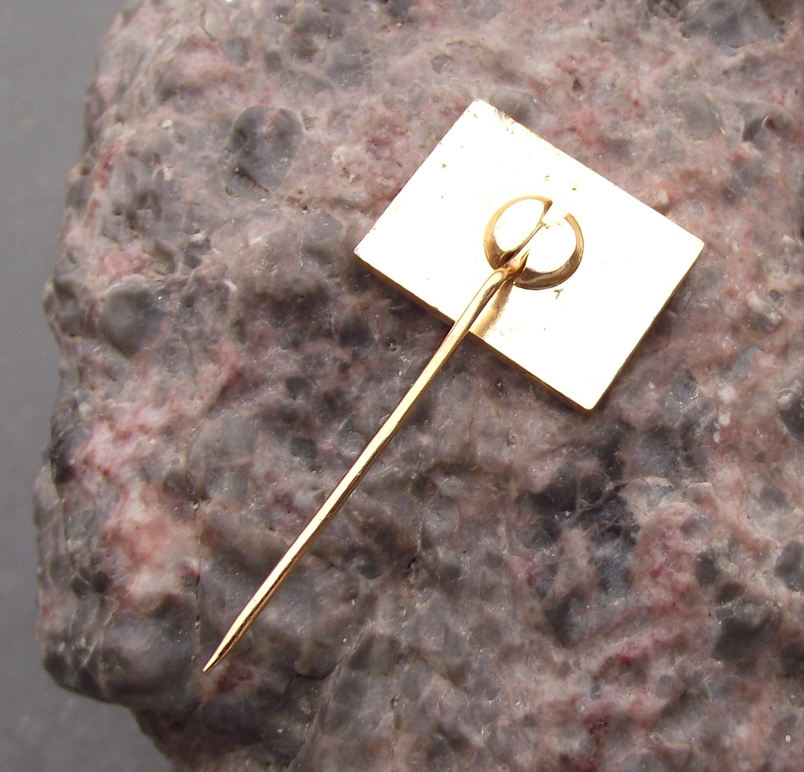 Vintage East Germany DDR GDR German DEUTSCH Language Flag Pin Badge - Badgecrazy