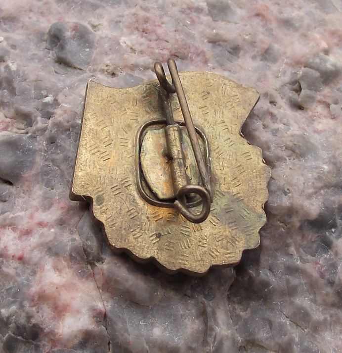 Vintage Thalmann Pioneers German Good School Work DDR Book Award Pin Badge - Badgecrazy