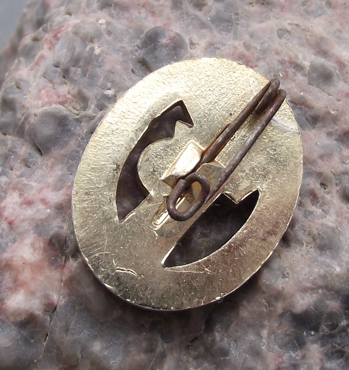 Vintage Thalmann Pioneer DDR Pentathlon Funfkampf Athletics Award Pin Badge - Badgecrazy