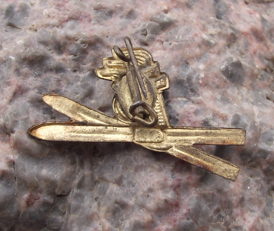 Vintage Thalmann Pioneer East Germany GDR Youth DDR Skiing Pin Badge - Badgecrazy