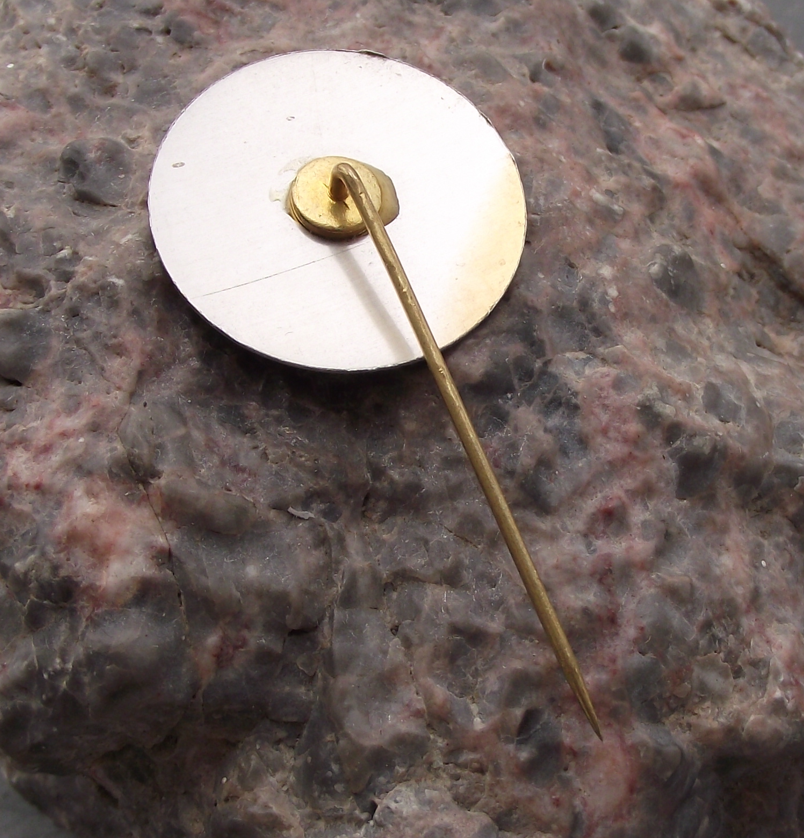 Vintage Czech President Ludvik Svoboda Czechoslovakia Communist Pin Badge - Badgecrazy