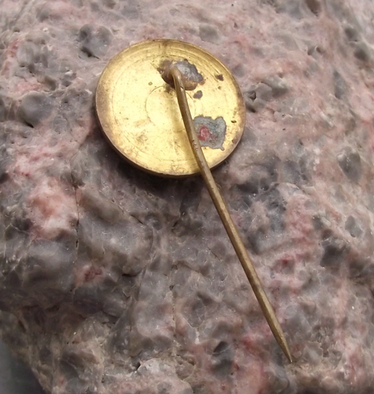 Vintage France Travel Agent 1 Rue Helder Paris Sailing Ship Pin Badge - Badgecrazy