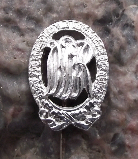 Vintage DTSB Deutsches Turn Sportfest East German DDR Logo Pin Badge - Badgecrazy