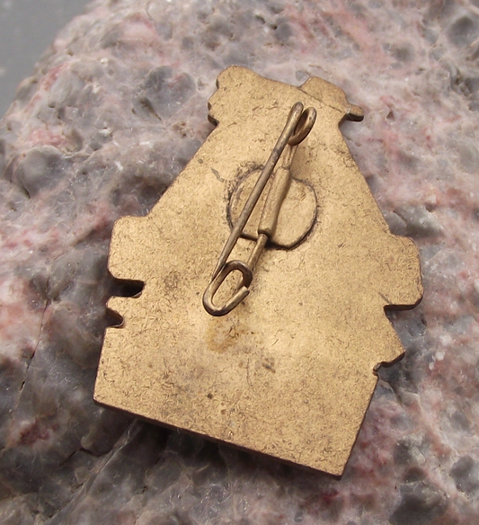 Vintage MM Leipzig Messe East German Trade Fair DDR GDR Pin Badge - Badgecrazy