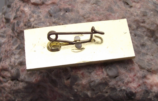 1966 MM Leipzig Messe East German Trade Fair DDR GDR Logo Pin Badge - Badgecrazy