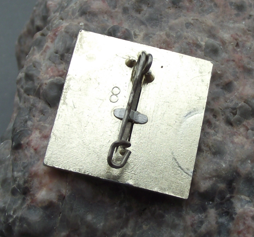 1967 MM Leipzig Messe East German Trade Fair DDR GDR Logo Pin Badge - Badgecrazy