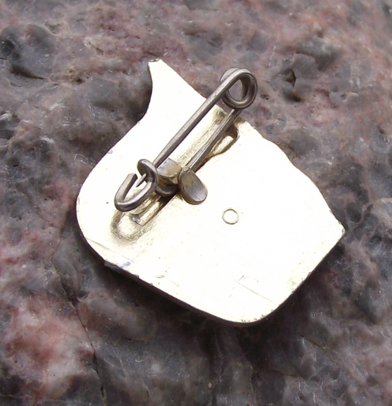 Vintage Thalmann Pioneer DDR Funfkampf Gun Target Pentathlon Pin Badge - Badgecrazy