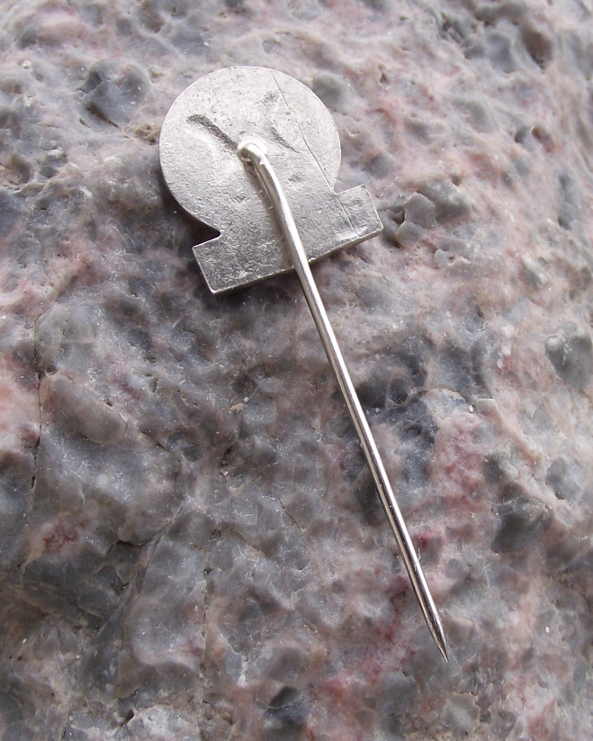 Vintage VEB Weimar Werk East Germany Farming Construction Machines Pin Badge - Badgecrazy