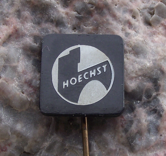 Vintage Hoechst AG German Chemical Engineering Life Sciences Aventis Pin Badge - Badgecrazy
