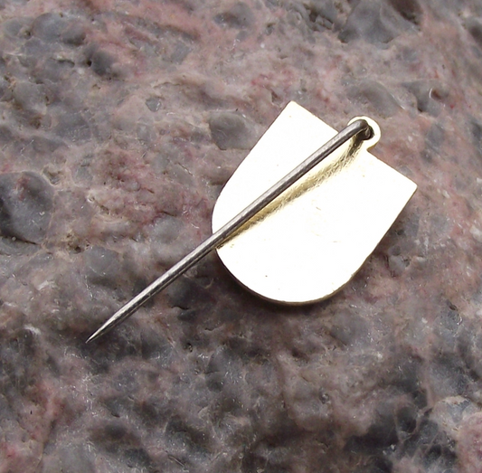 Vintage Baabe Rugen East German DDR Heraldic Crest Chain Pendant - Badgecrazy