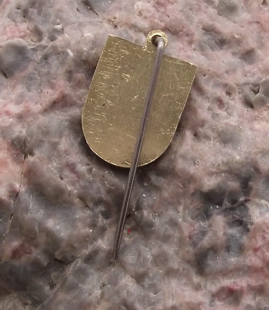 Vintage Gohren Rugen East German DDR Heraldic Crest Chain Pendant - Badgecrazy