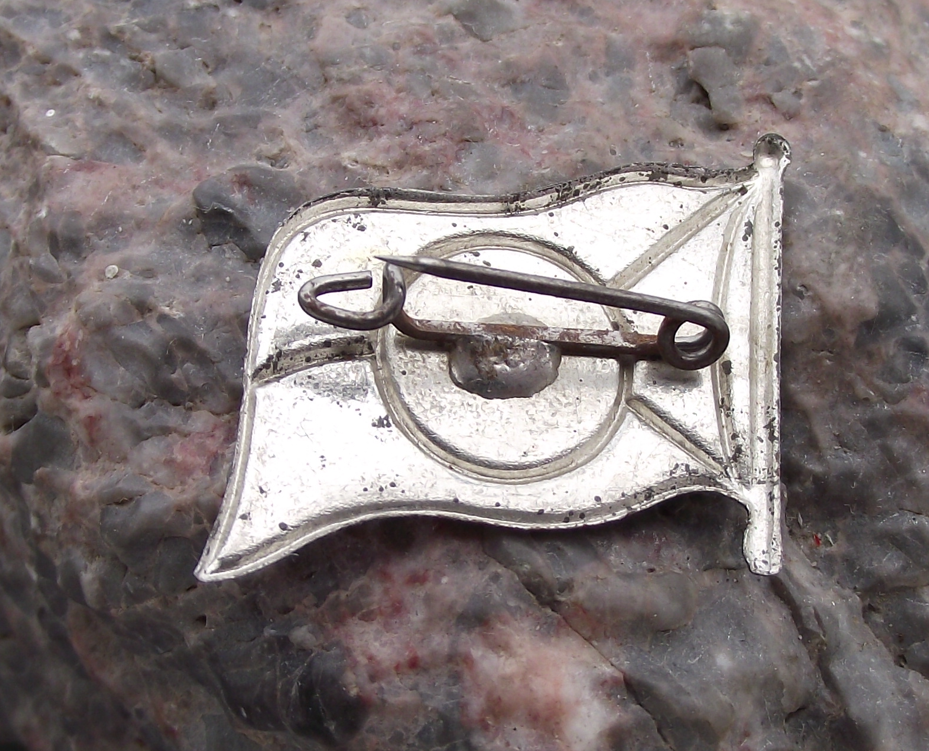 Vintage Dr Edvard Edward Benes Czech WW2 President Flag Pin Badge - Badgecrazy