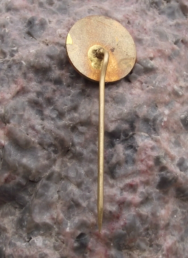 1972 Black Jumping Pony Cheb Equestrian Horse Racing Pin Badge - Badgecrazy