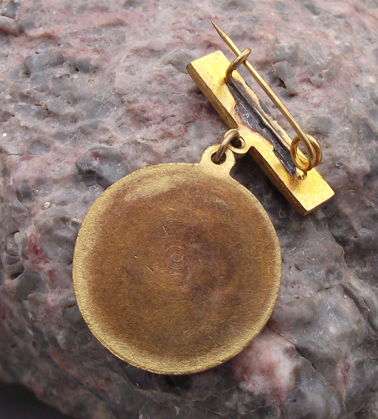 Vintage ZMS ZMW OHP Voluntary Work Force Flaming Torch Medal Poland