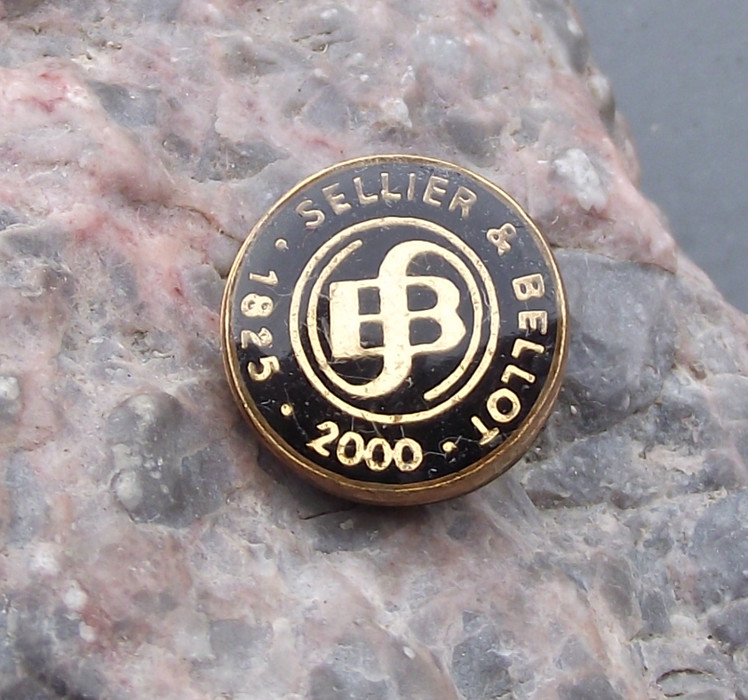 2000 Sellier and Bellot Czech Ammunition Maker 175th Anniversary Pin Badge