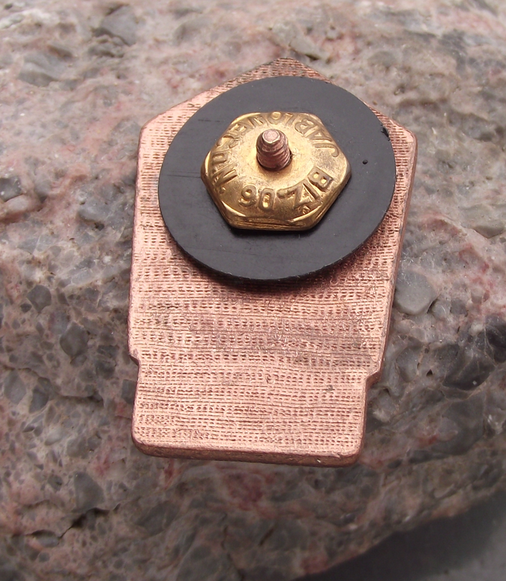 CSLA Czechoslovakia Peoples Army Military Western District Rocket Pin Badge - Badgecrazy