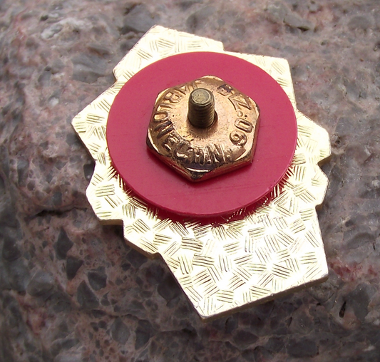 Vintage CSLA Outstanding Military Unit Uniform Award Badge - Badgecrazy