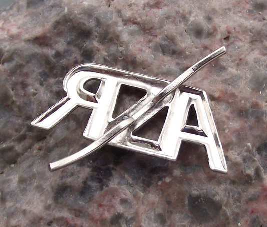 Army of the Slovak Republic ASR Initials Insignia Motif Badge - Badgecrazy