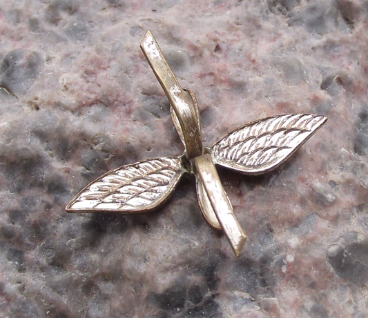 Czechoslovakia Army CSLA Uniform Insignia Air Force Winged Propeller Badge - Badgecrazy