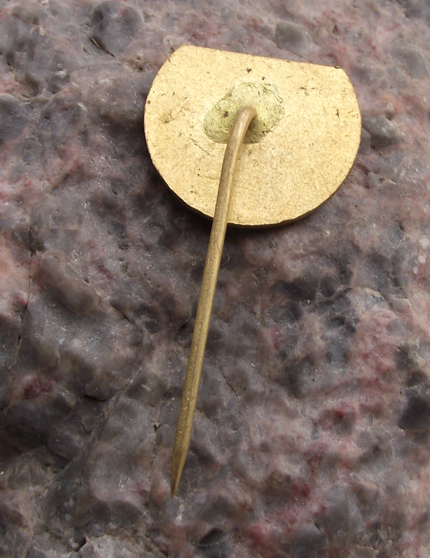 1978 Czechoslovakia Homing Pigeon Breeders Show Gottwaldov Pin Badge - Badgecrazy