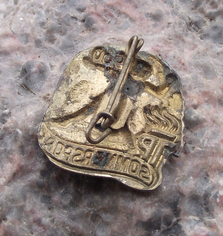 1960 Thalmann Pioneer Organisation Youth Sommersport Athletics Award Pin Badge