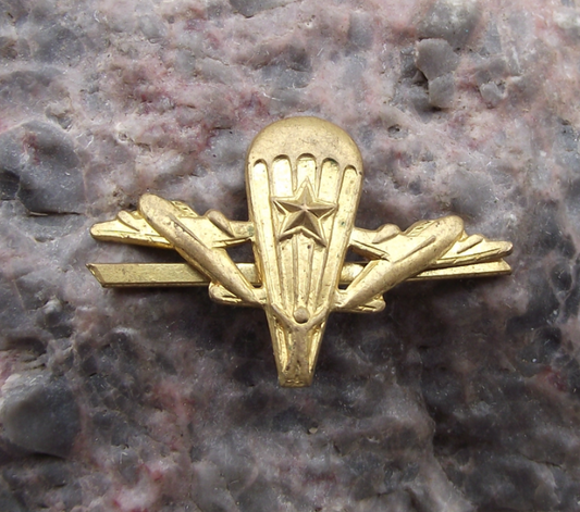 Czechoslovakia Army CSLA Uniform Insignia Parachute Regiment Badge
