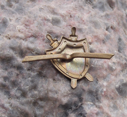 Czechoslovakia Army CSLA Uniform Insignia Judicial Department Police Badge