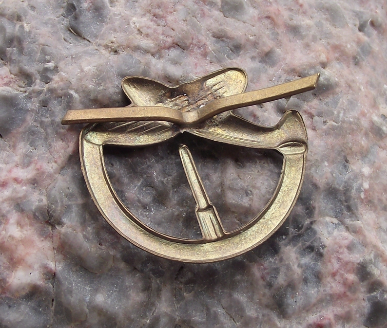Czechoslovakia Army CSLA Uniform Insignia Air Defence Defense Badge